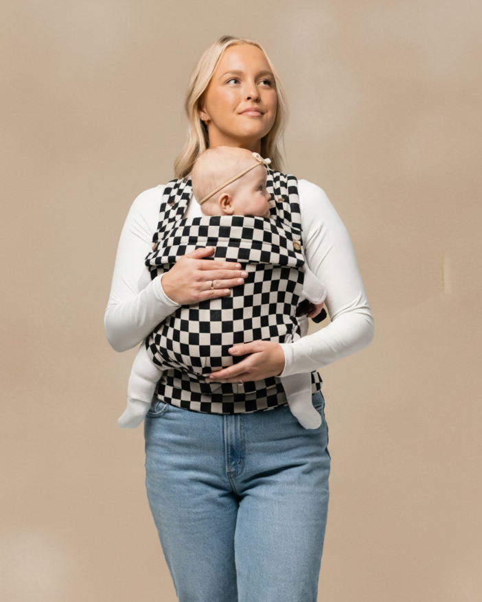 Atelier Carrier in Noir Check